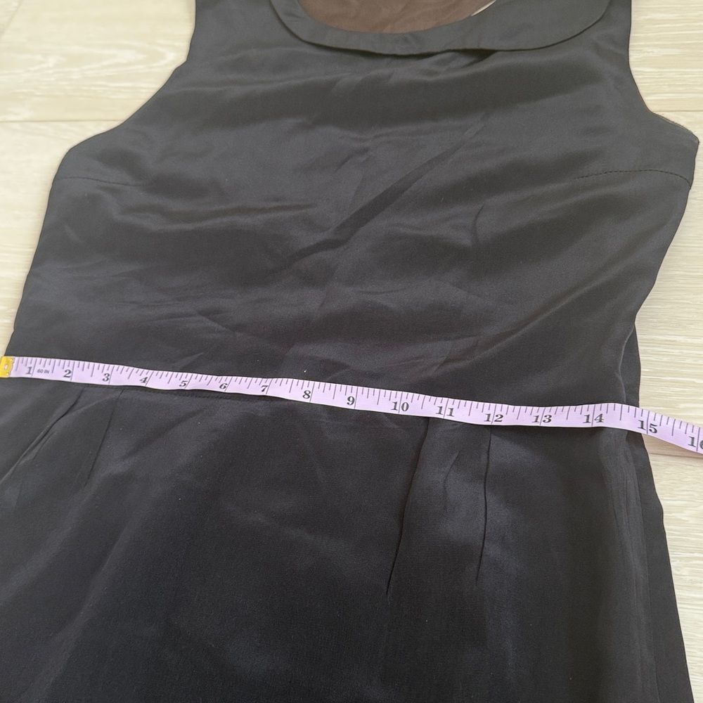 Wayne Vintage Slit Back Sheath Black Dress - Picture 6 of 7